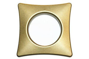przelotka kwadratowa taliowana złoto (64)